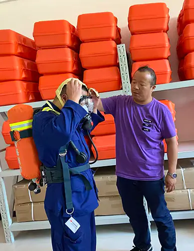 Acceptation de la formation des pompiers