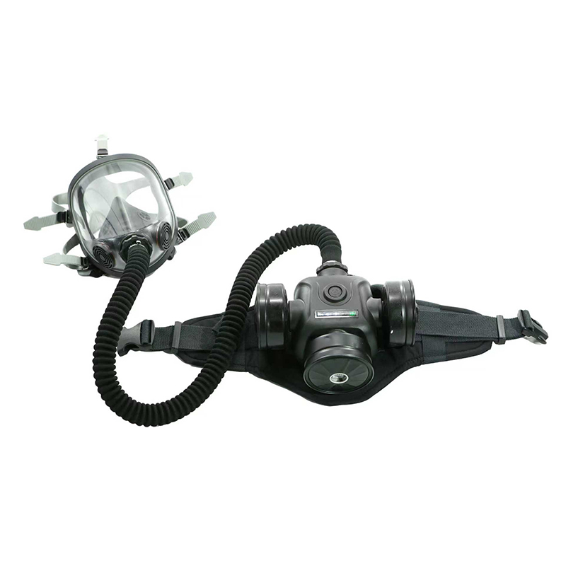 Respirateur à alimentation combinée en gaz de type filtre à alimentation forcée