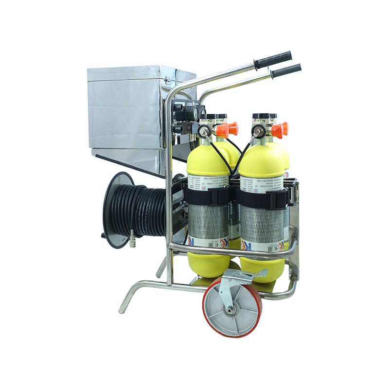 Appareil respiratoire sur chariot